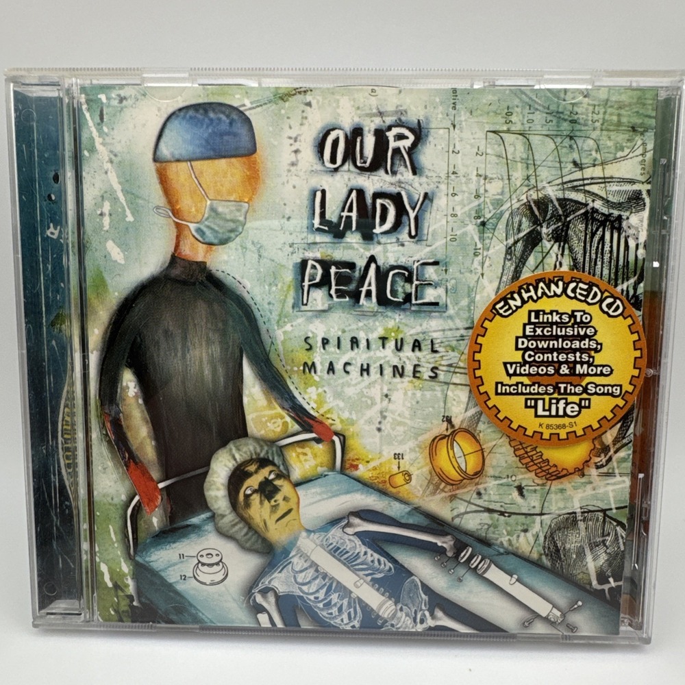 Our Lady Peace Spiritual Machines CD 2001 Enhanced Album Life Track